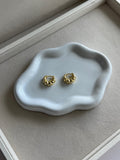 Mini Twisted Texture Hoops