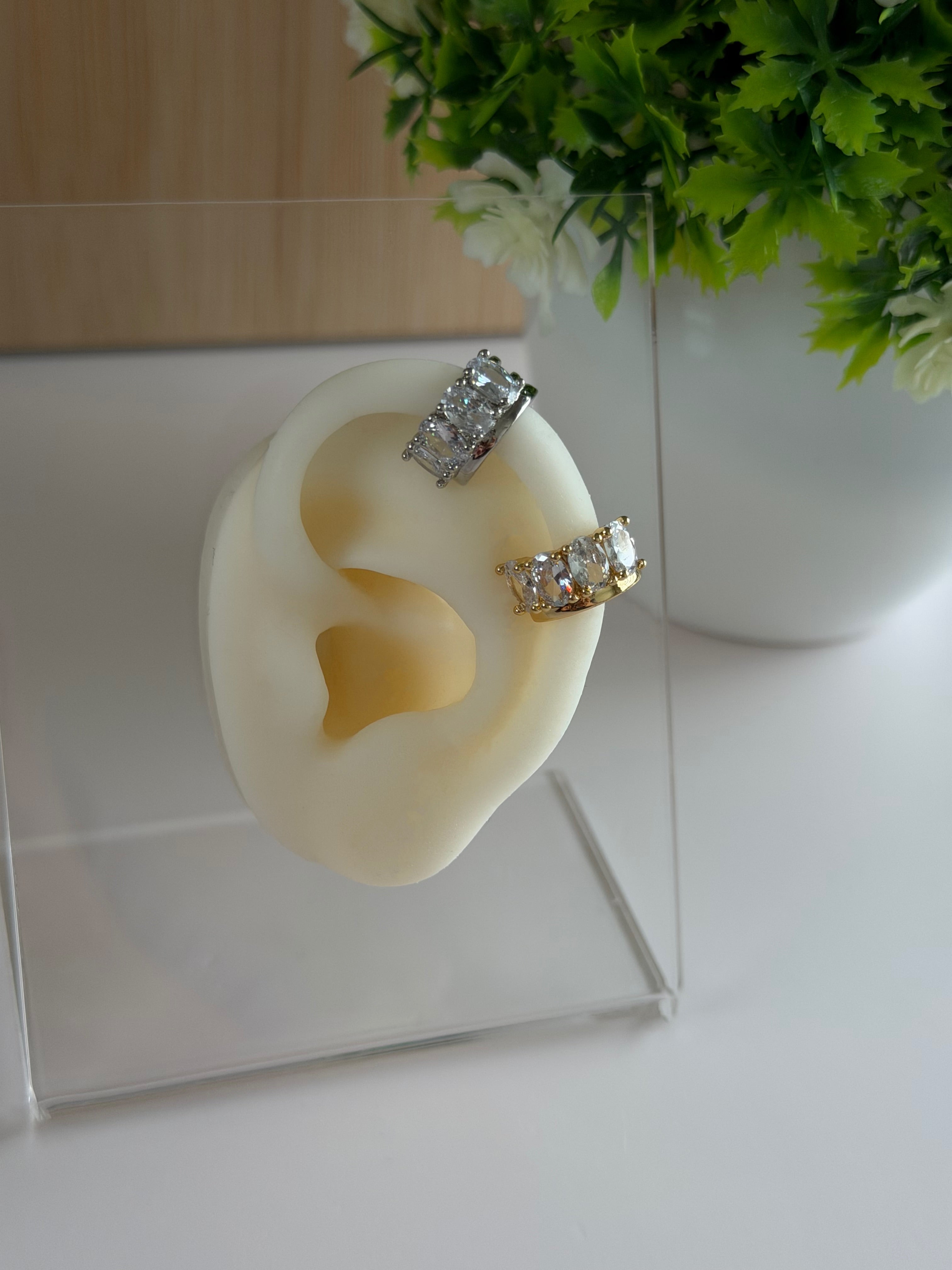Royal Luxe Zirconia Ear Cuff