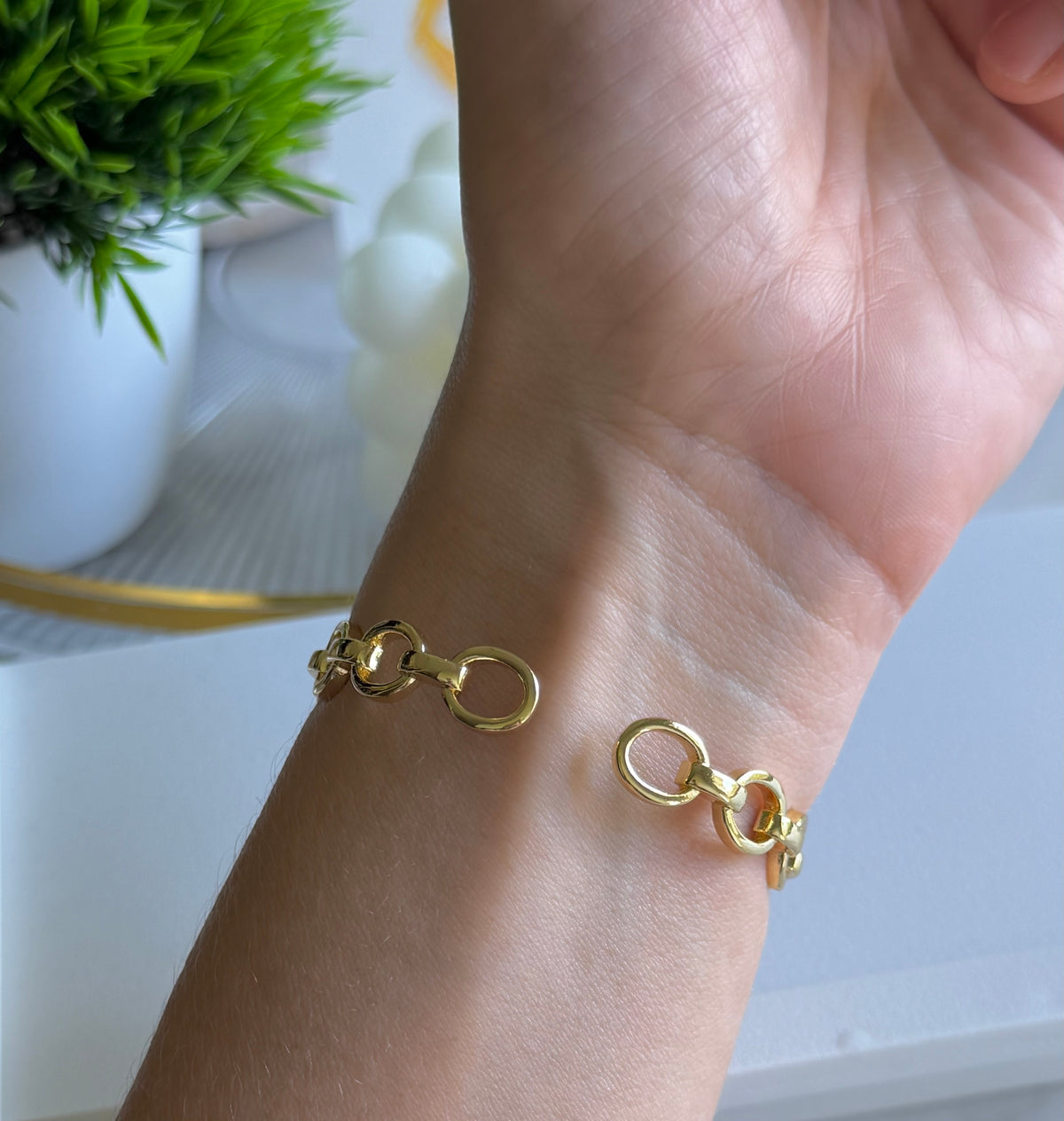 Pavé Link Bracelet