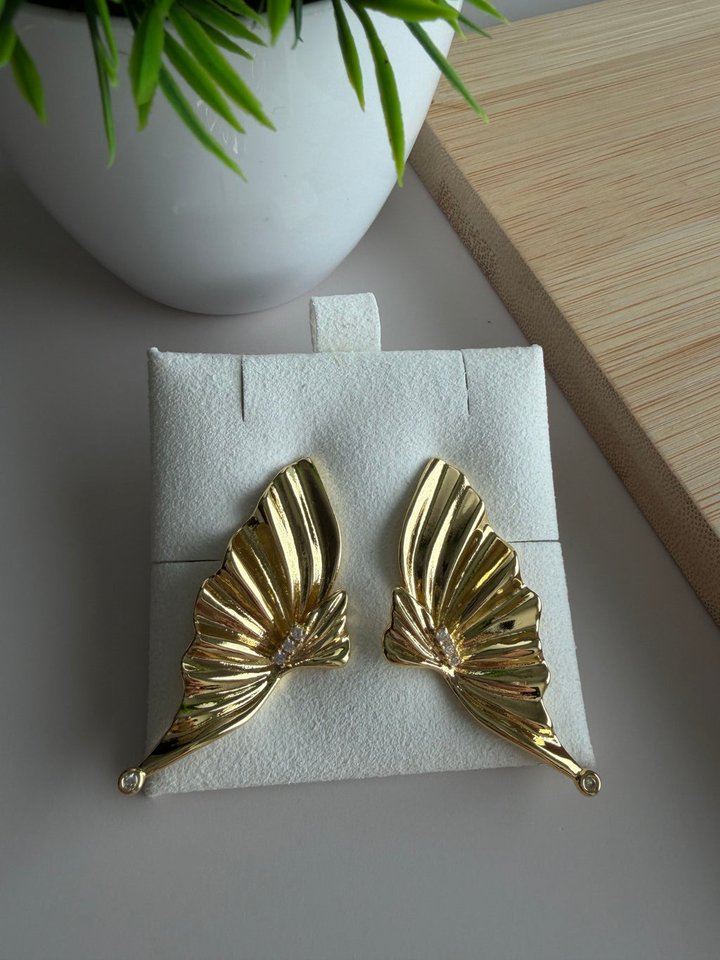 Golden Wing Earrings