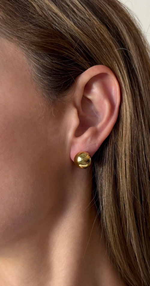 Classic Gold Ball Studs