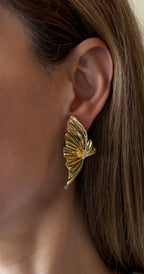 Golden Wing Earrings