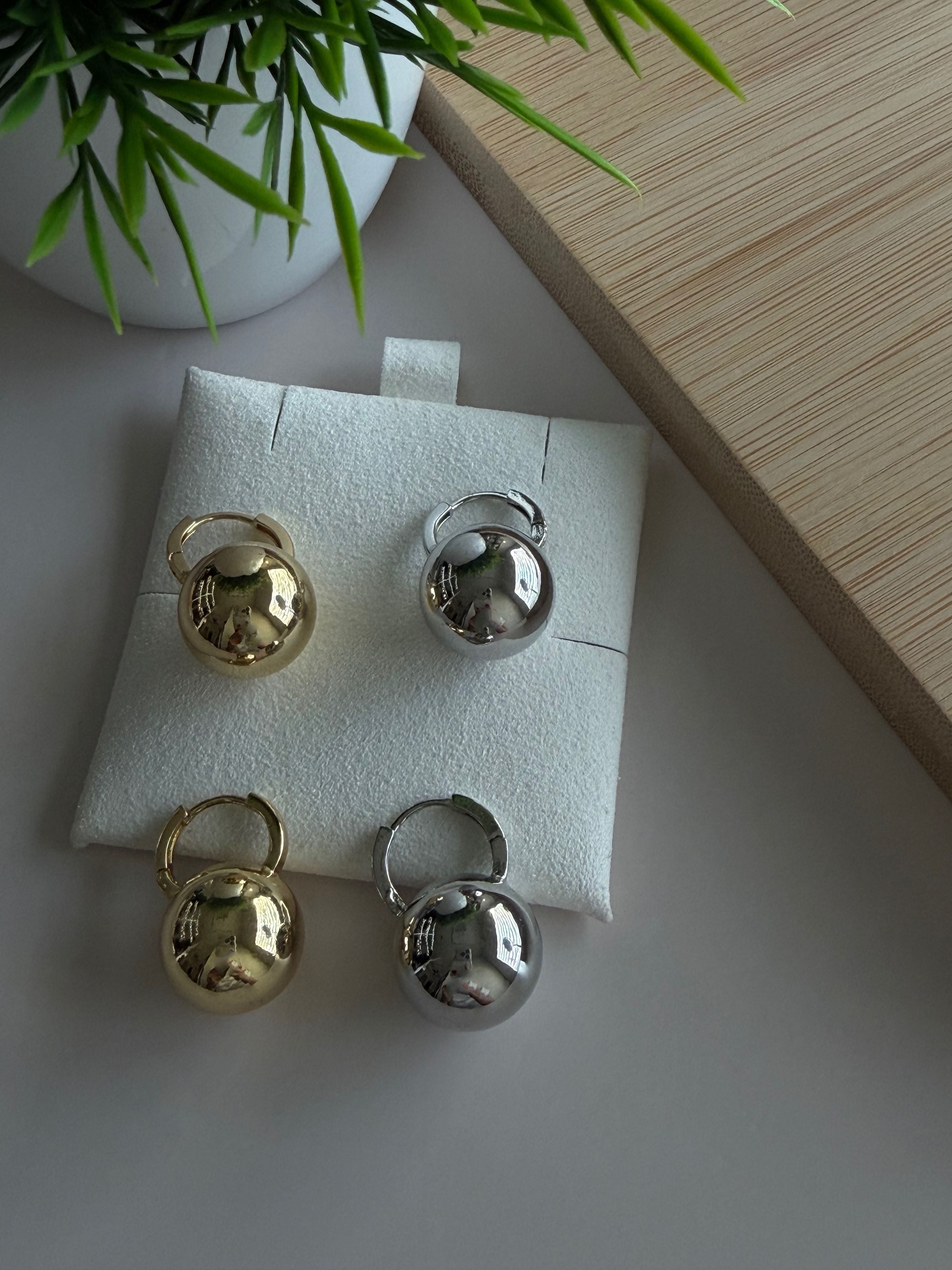 Classic Sphere Hoops