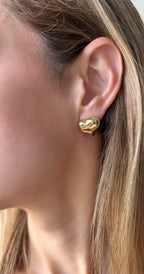 Metal Heart Studs