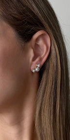 Mini Pearl Cluster Studs