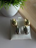 Bold Teardrop Stud Earrings