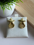 Starfish & Shell Stud Earrings