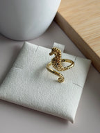 Seahorse Open Ring