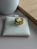 Twisted Layers Ring