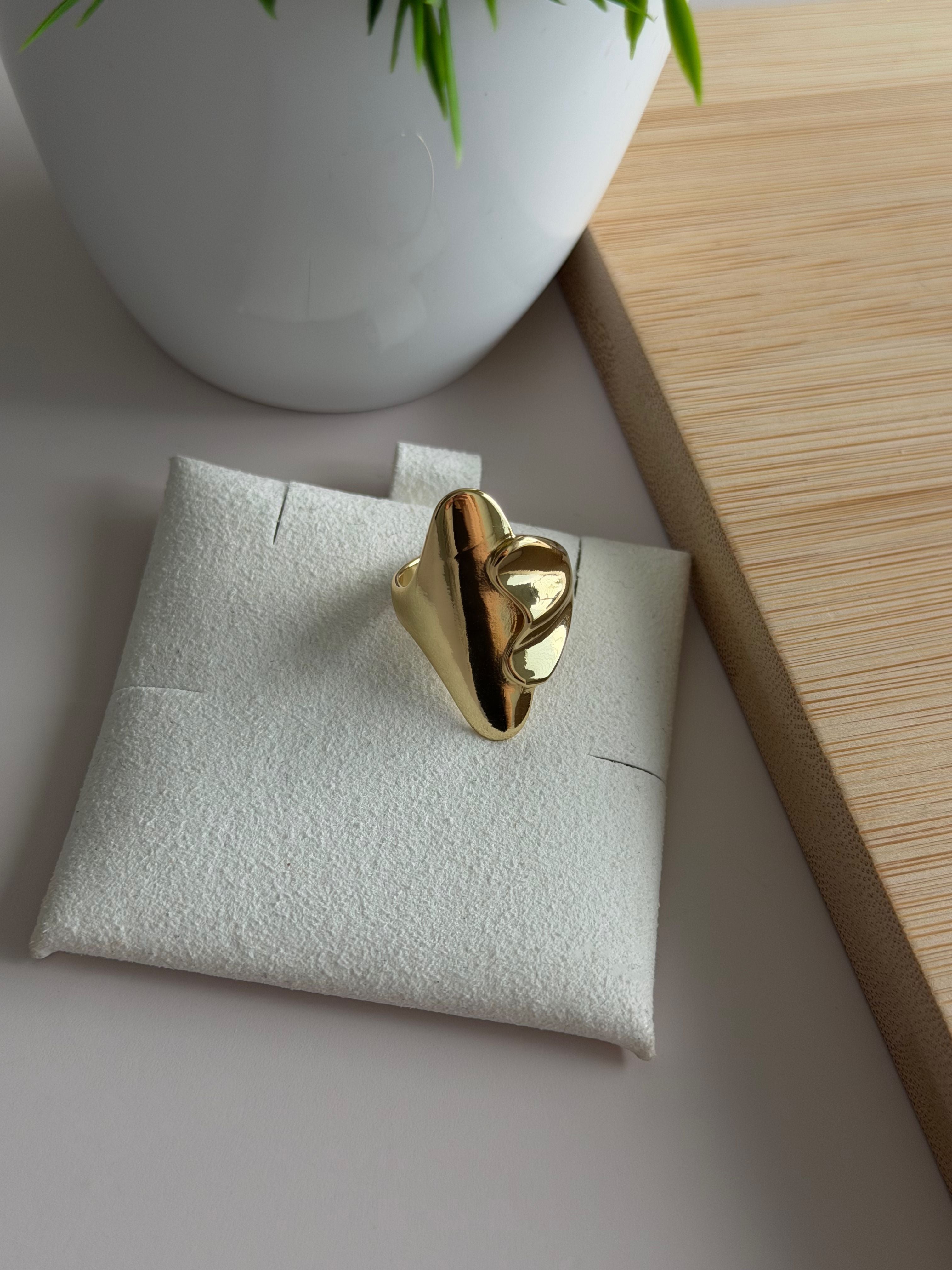 Abstract Sculpted Ring