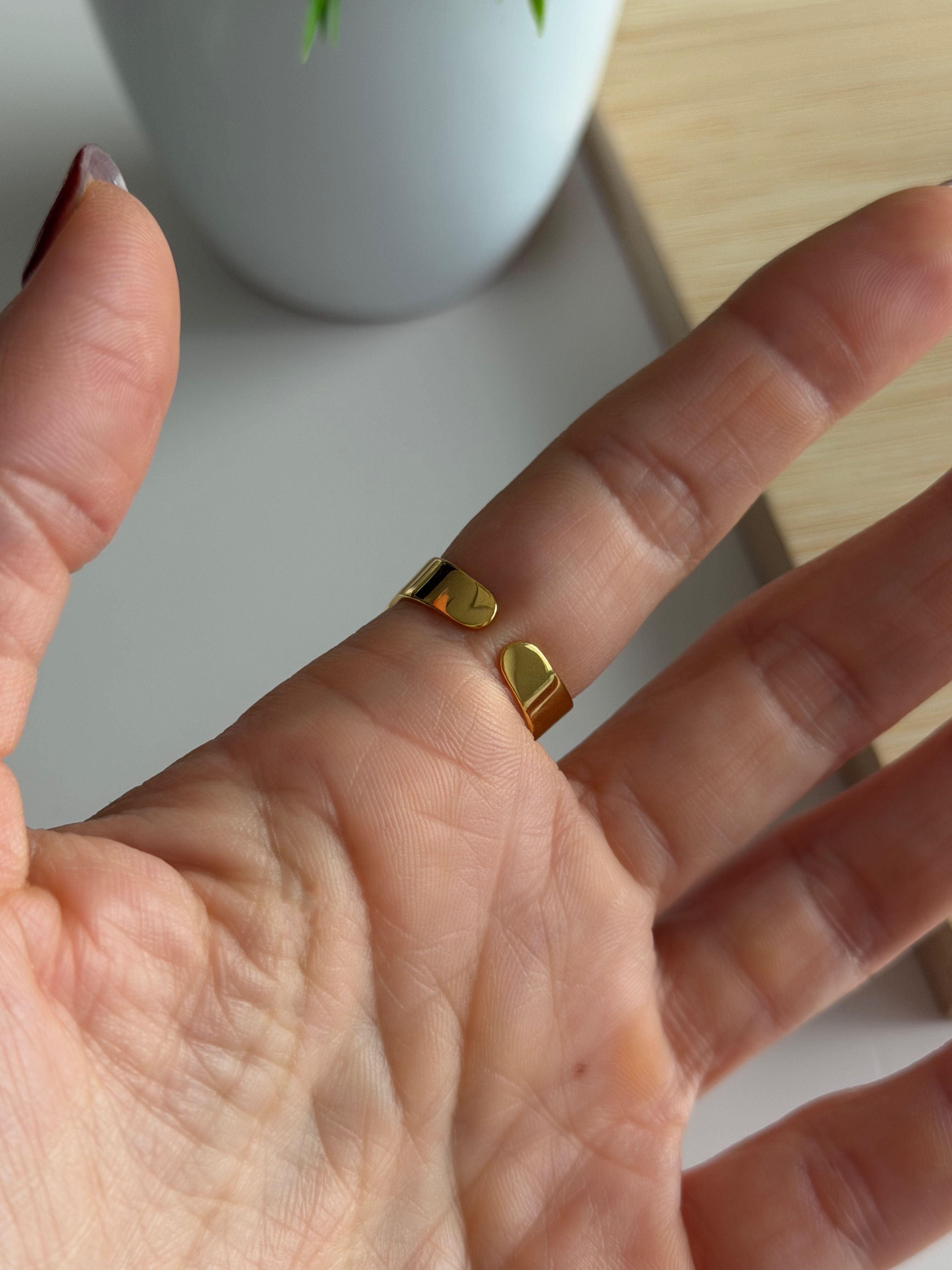 Orbit Oval Statement Ring