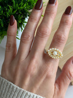 Pearl Eye Statement Ring