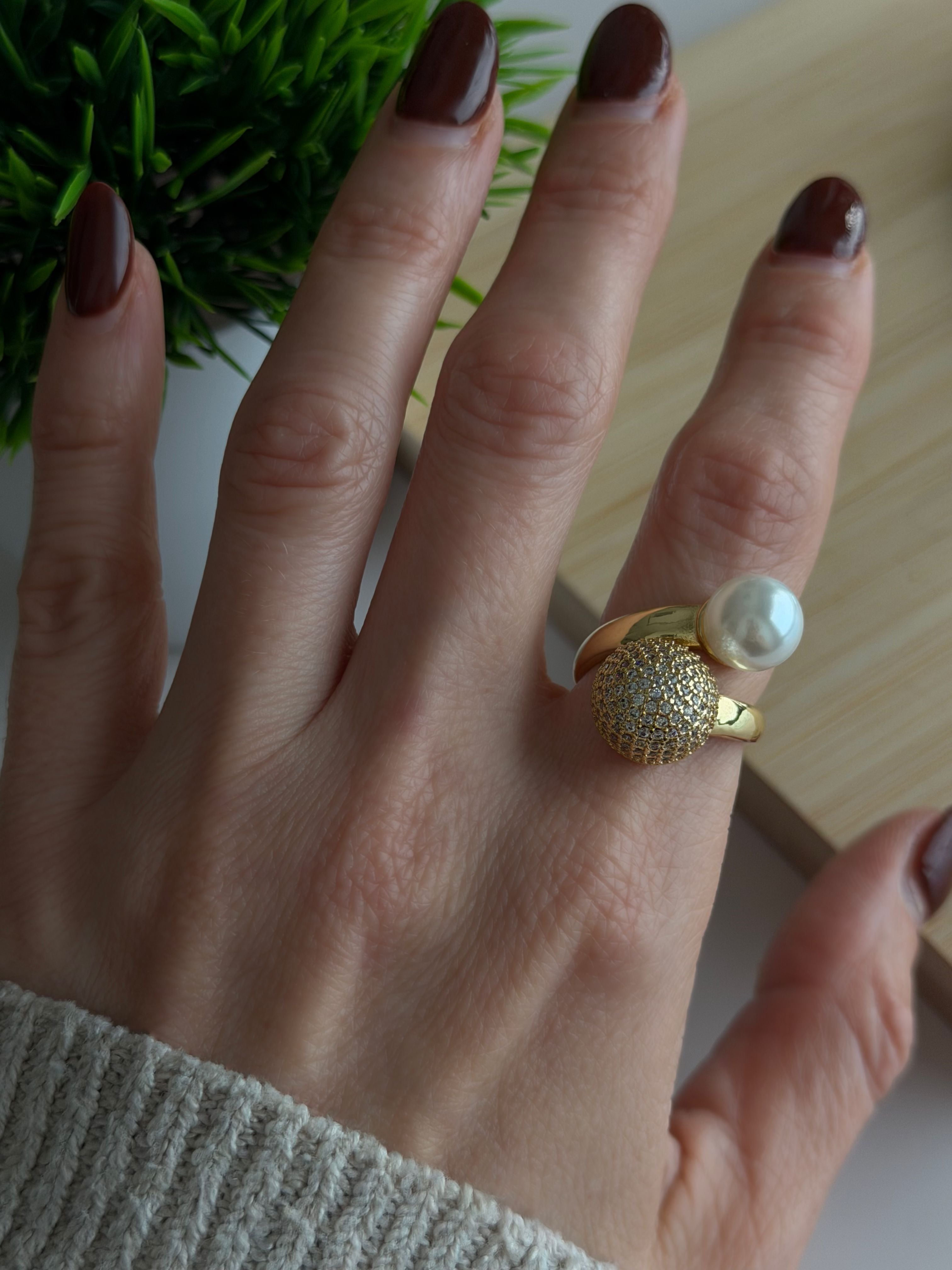Pearl Duo Ring