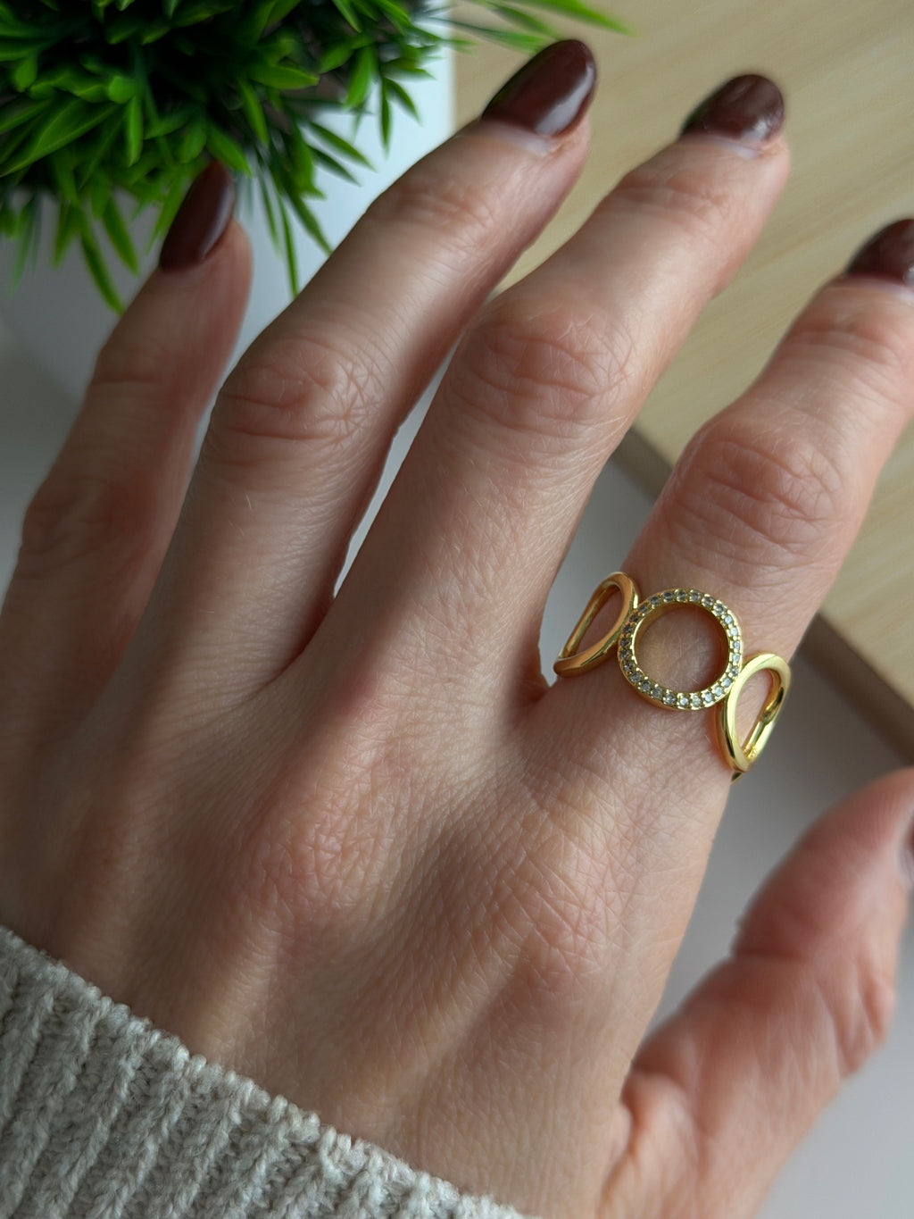 Circle Link Ring