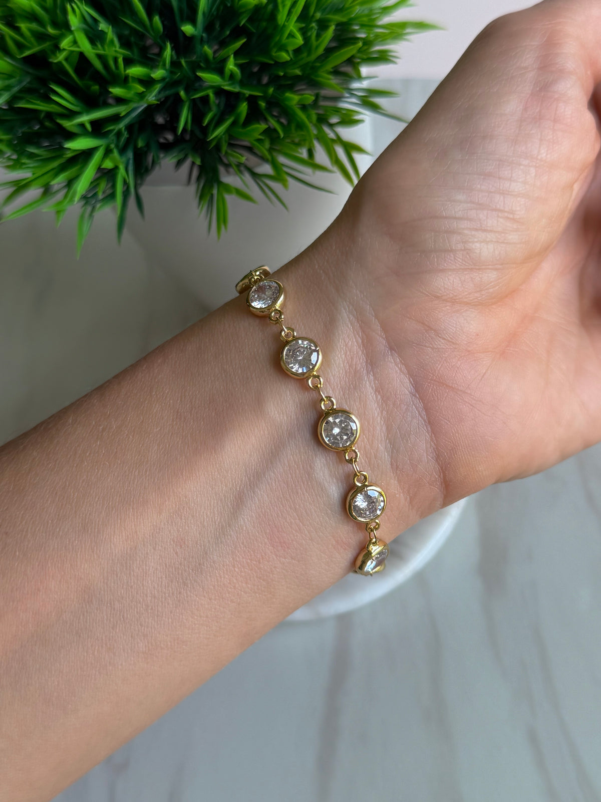 Crystal Station Bracelet