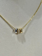 Mixed Metal Trio Necklace
