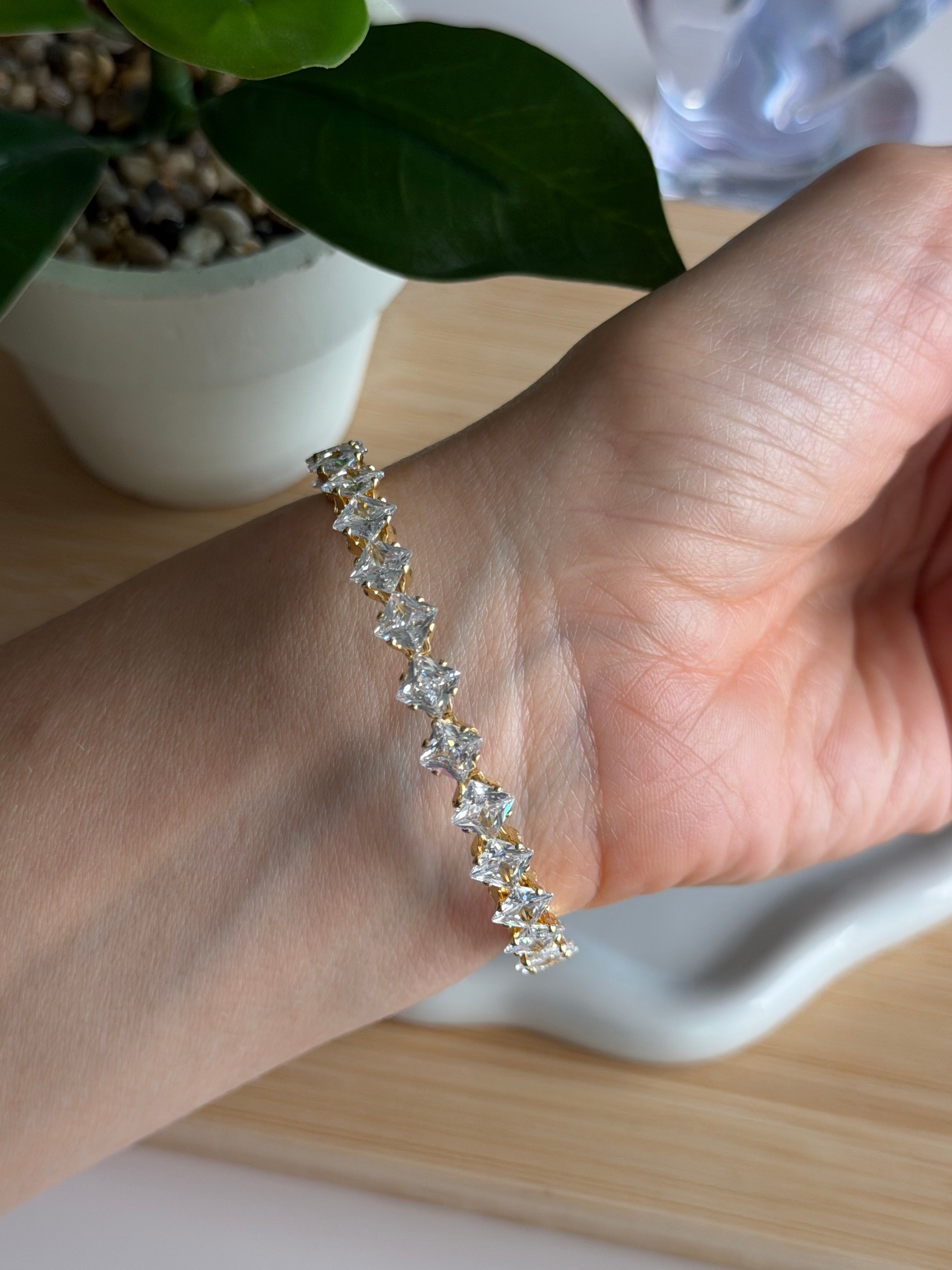 Princess Zig Tennis Bracelet