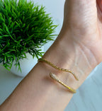 Serpent Cuff Bracelet
