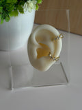 Crystal Ladder Ear Cuff