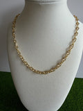 Golden Link Chain Necklace