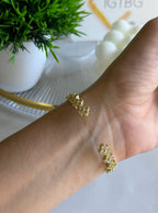 Floral Pavé Bracelet
