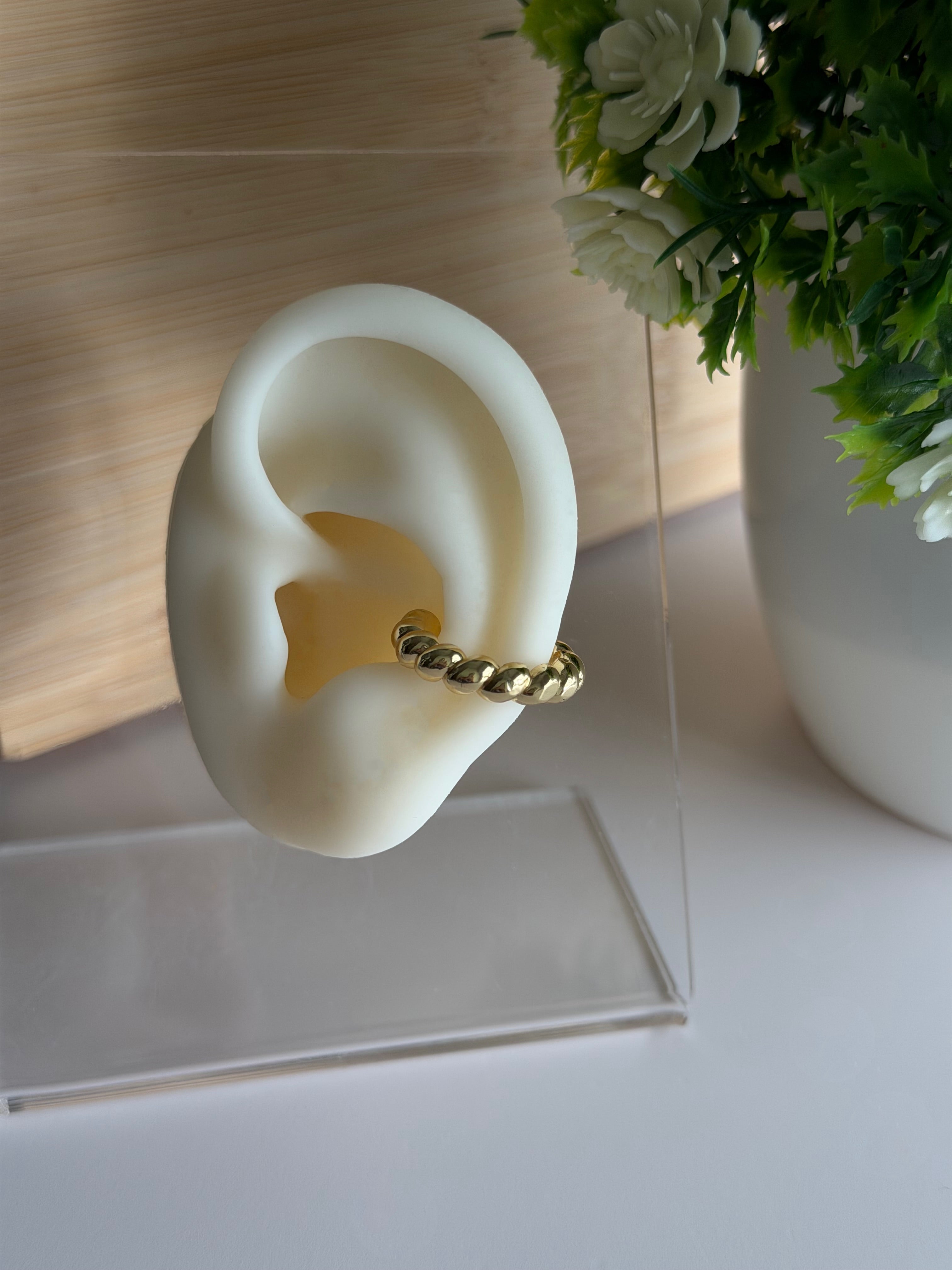 Twisted Rope Ear Cuff