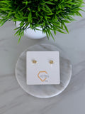 Mini Crown Studs