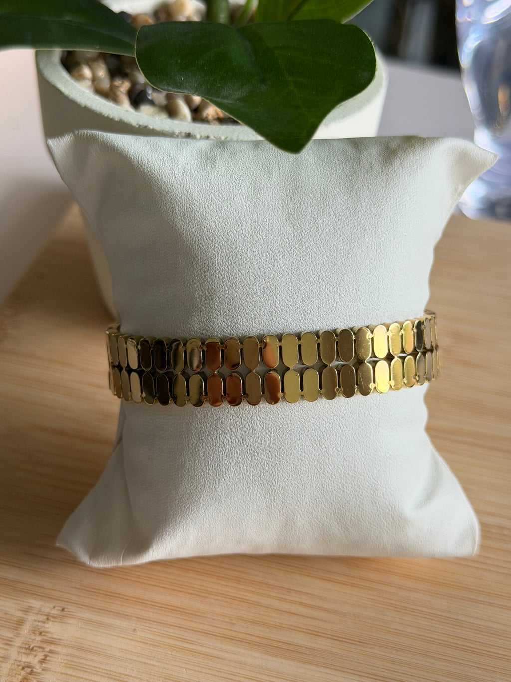Classic Gold Link Bracelet