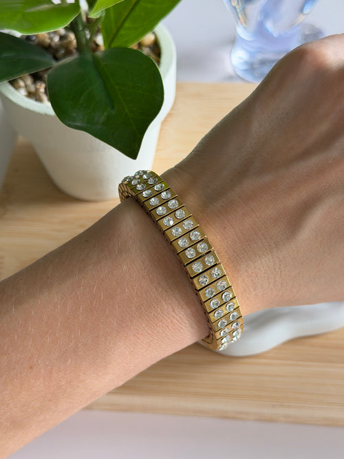 Bold Crystal Stretch Bracelet