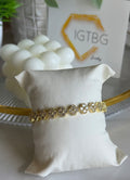 Floral Pavé Bracelet