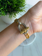 Luxe Link Toggle Bracelet