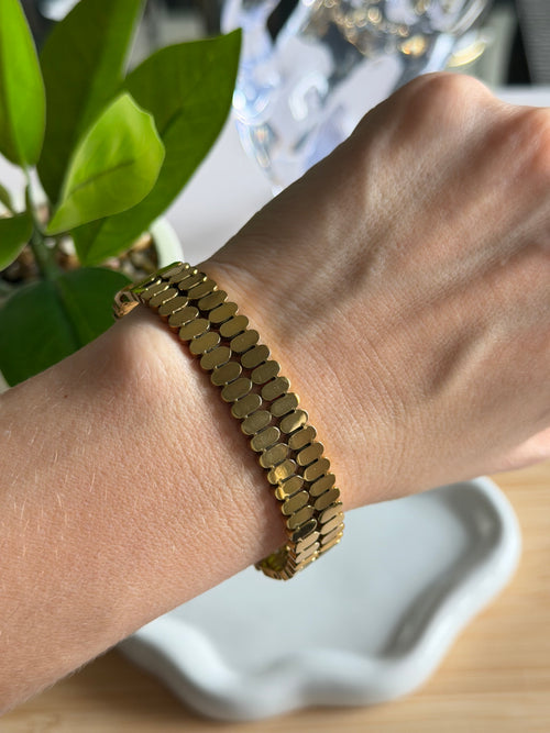 Classic Gold Link Bracelet