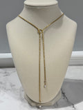 Crystal Lariat Necklace
