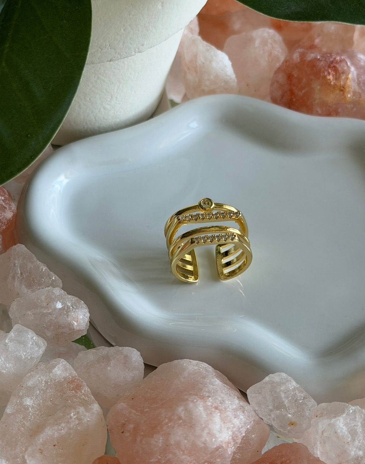 Luna Stack Ring