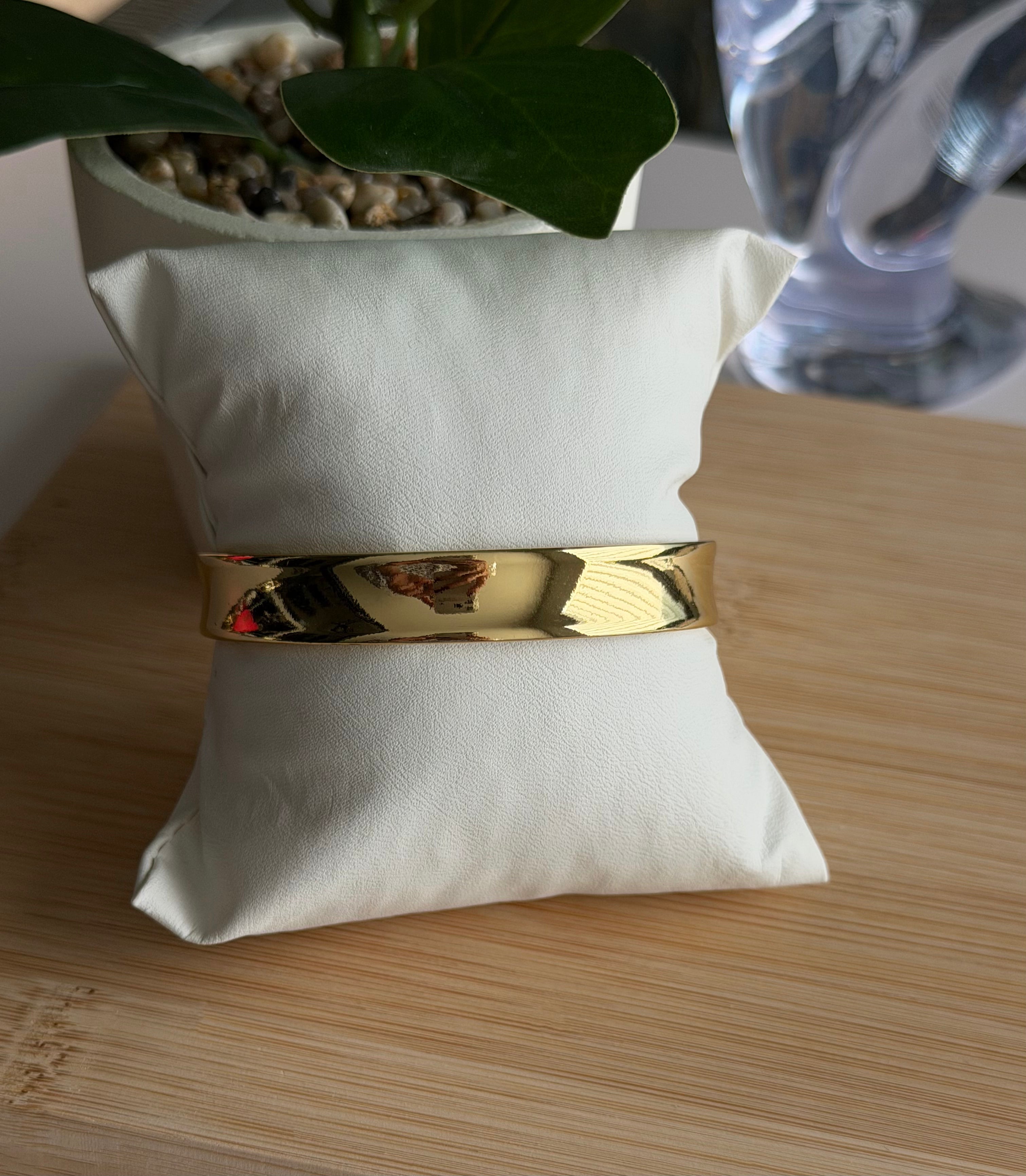 Smooth Gold Cuff