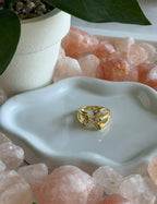 Olivia Leaf Ring
