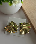 Wavy Sculptural Studs