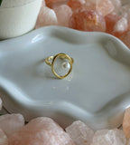Pearl Orbit Ring