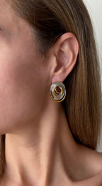 Spiral Duo Studs