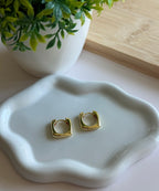 Square Gold Huggies