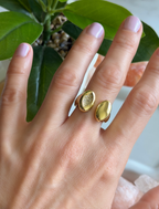 Golden Drop Ring
