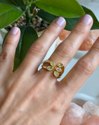 Olivia Leaf Ring