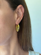 Twist Gold Hoops