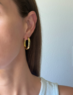 Classic Gold Hoops