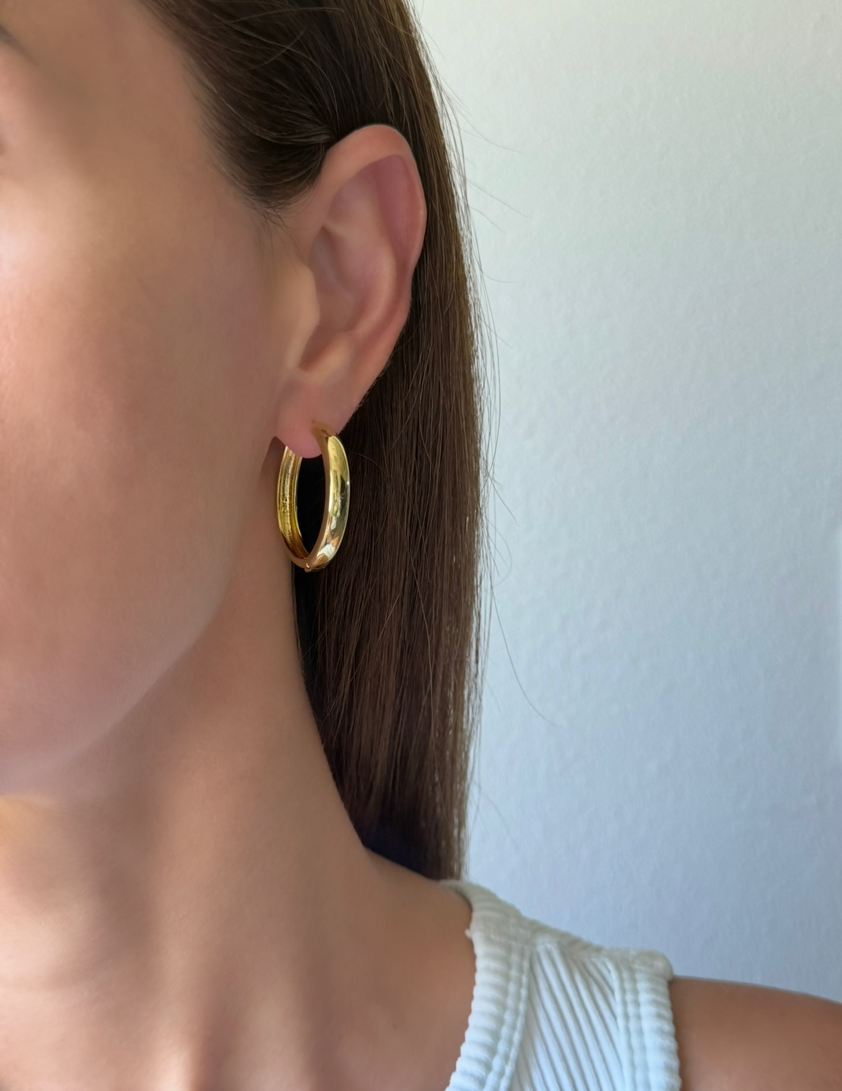 Classic Gold Hoops