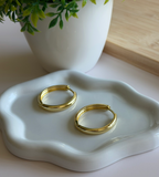 Classic Gold Hoops