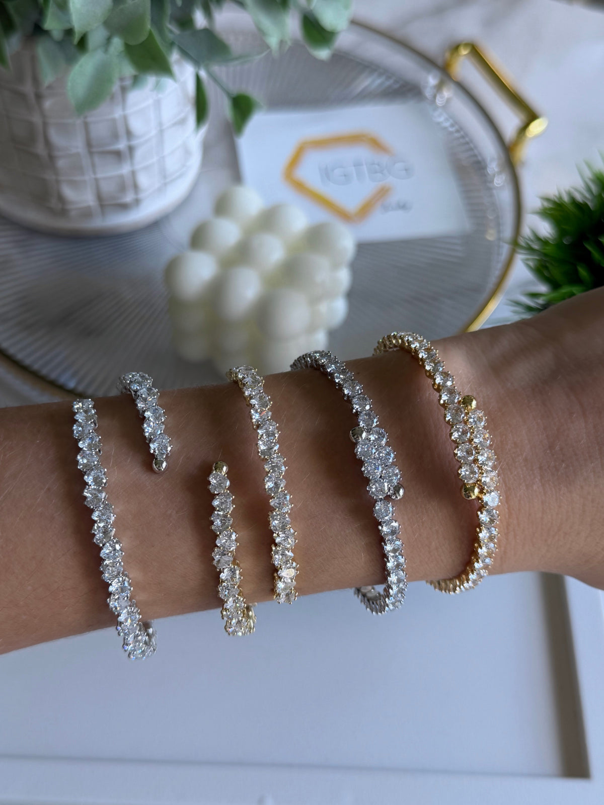 Wrap Tennis Bracelet